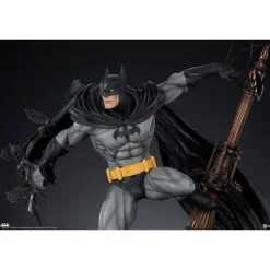 Sideshow Collectibles Regalos De Superhéroes Dc|Figuras Dc^DC Comics Estatua Premium Format Batman Black Variant 68 cm