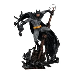 Sideshow Collectibles Regalos De Superhéroes Dc|Figuras Dc^DC Comics Estatua Premium Format Batman Black Variant 68 cm