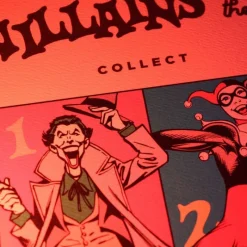 FaNaTtik Regalos De Villanos Dc|Figuras Dc^DC Comics Litografía Villanos 90th Anniversary Edición Limitada