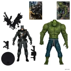 McFarlane Toys Regalos De Superhéroes Dc|Figuras Dc^DC Multiverse McFarlane Pack 2 Figuras Batman vs. Killer Croc 18 cm