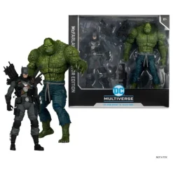 McFarlane Toys Regalos De Superhéroes Dc|Figuras Dc^DC Multiverse McFarlane Pack 2 Figuras Batman vs. Killer Croc 18 cm