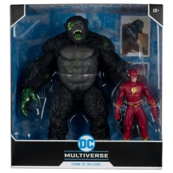 McFarlane Toys Regalos De Superhéroes Dc|Figuras Dc^DC Multiverse Pack 2 Figuras Flash vs. Titano McFarlane