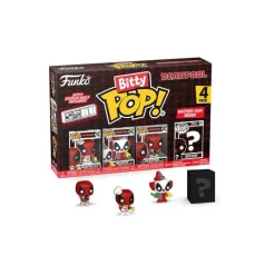 Deadpool Pack de 4 Figuras Bitty POP! Vinyl BBQ Master 2,5 cm Superhéroes Marvel|Funko Marvel