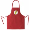 Hot Delantal Flash Logo DC Comics Dc Hogar|Superhéroes Marvel
