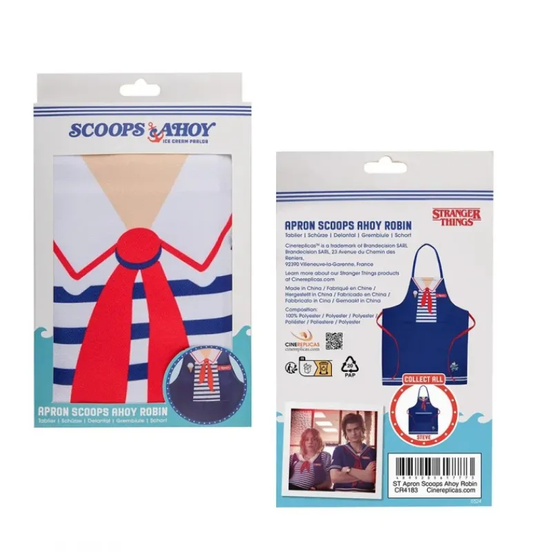 New Delantal Scoops Ahoy de Robin - Stranger Things Stranger Things