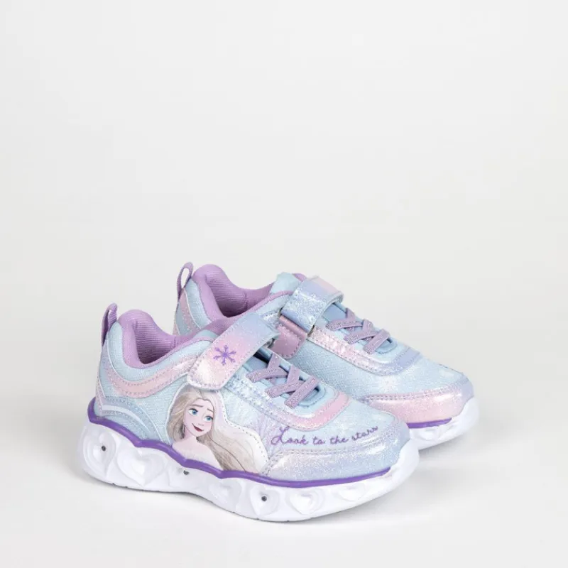 Online Deportiva con Luces Frozen Disney Para Niñas|Calzado Kids
