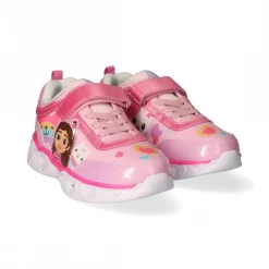New Deportiva con luces Gabby's Dollhouse en Rosa y Blanco Calzado Kids|Gabby'S Dollhouse