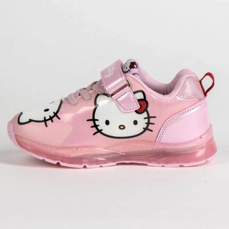 Cerdá Kids Calzado Kids^Deportiva con luces Hello Kitty - PU/Polyester/TPR