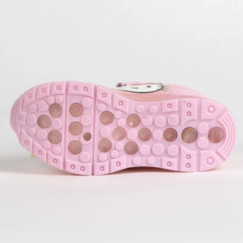 Cerdá Kids Calzado Kids^Deportiva con luces Hello Kitty - PU/Polyester/TPR
