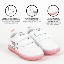 Cerdá Kids Disney Para Niñas|Calzado Kids^Deportiva Escolar Hello Kitty con Suela de PVC