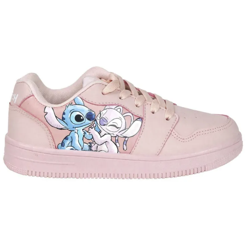 Deportiva rosa Stitch y Angel PVC Disney Stitch Kids|Ropa Stitch