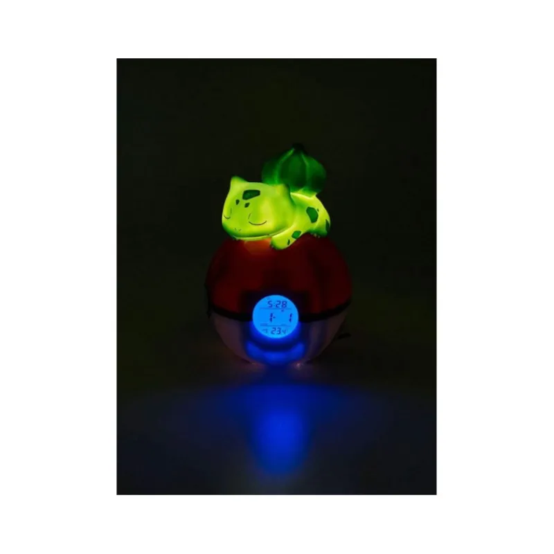 SD Toys Regalos Y Coleccionismo Para Gamers - Cosas De Videojuegos Míticos|Descuentos Gaming^Despertador Lámpara LED Bulbasaur Pokemon