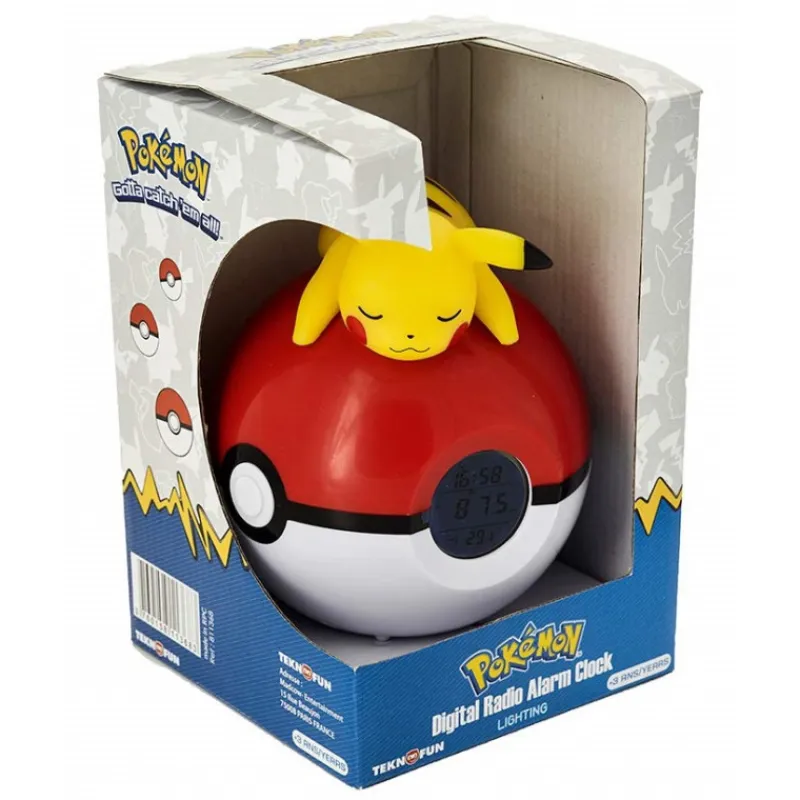 Sale Despertador Lámpara LED Pikachu Pokemon Pikachu|Más Regalos De Pokemon