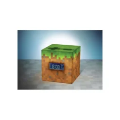 Paladone Products Regalos Y Coleccionismo Para Gamers - Cosas De Videojuegos Míticos^Despertador Minecraft Bloque