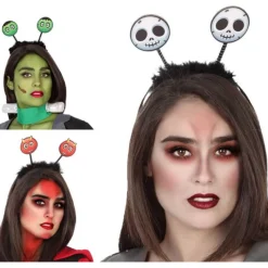 Disfrazzes Diademas, Tiaras Y Coronas Disfraces |Accesorios Halloween Y Terror ^Diadema de Monstruos en 3 modelos surtidos