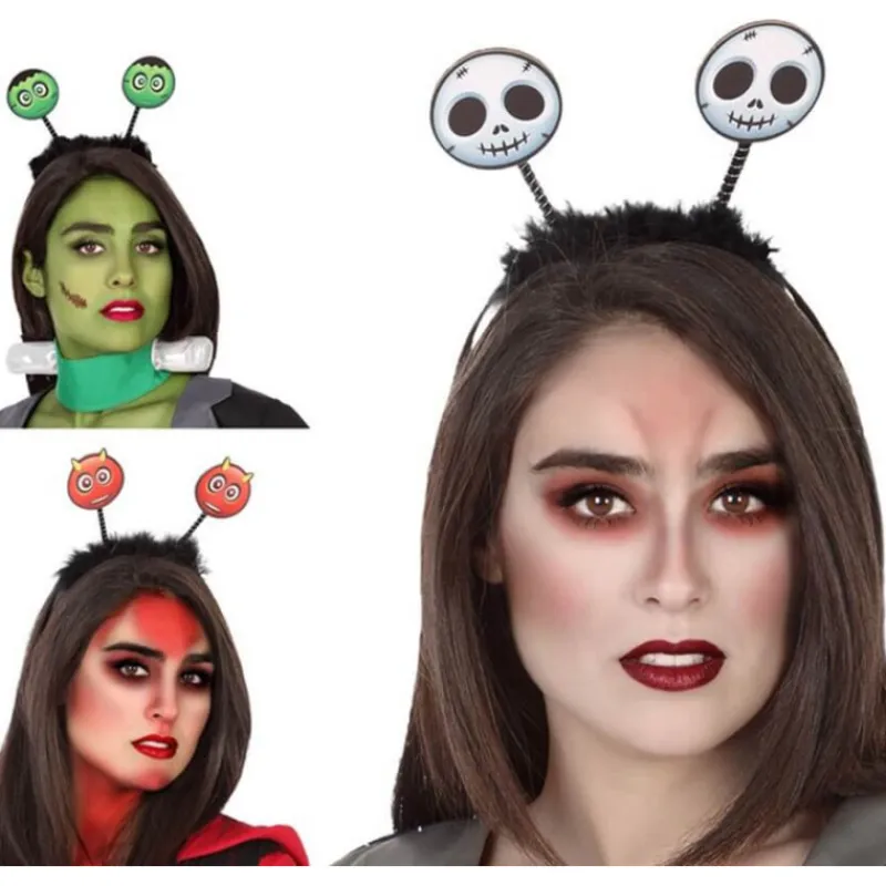 Disfrazzes Diademas, Tiaras Y Coronas Disfraces |Accesorios Halloween Y Terror ^Diadema de Monstruos en 3 modelos surtidos