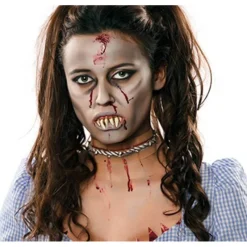 Disfrazzes Maquillaje Para Disfraces^Dientes de Demonio