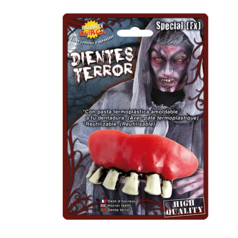 Disfrazzes Maquillaje Para Disfraces^Dientes de Monstruo para Halloween