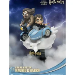 Beast Kingdom Figuras Harry Potter^Diorama Harry Potter D-Stage Hagrid y Harry 15 cm