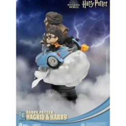 Beast Kingdom Figuras Harry Potter^Diorama Harry Potter D-Stage Hagrid y Harry 15 cm