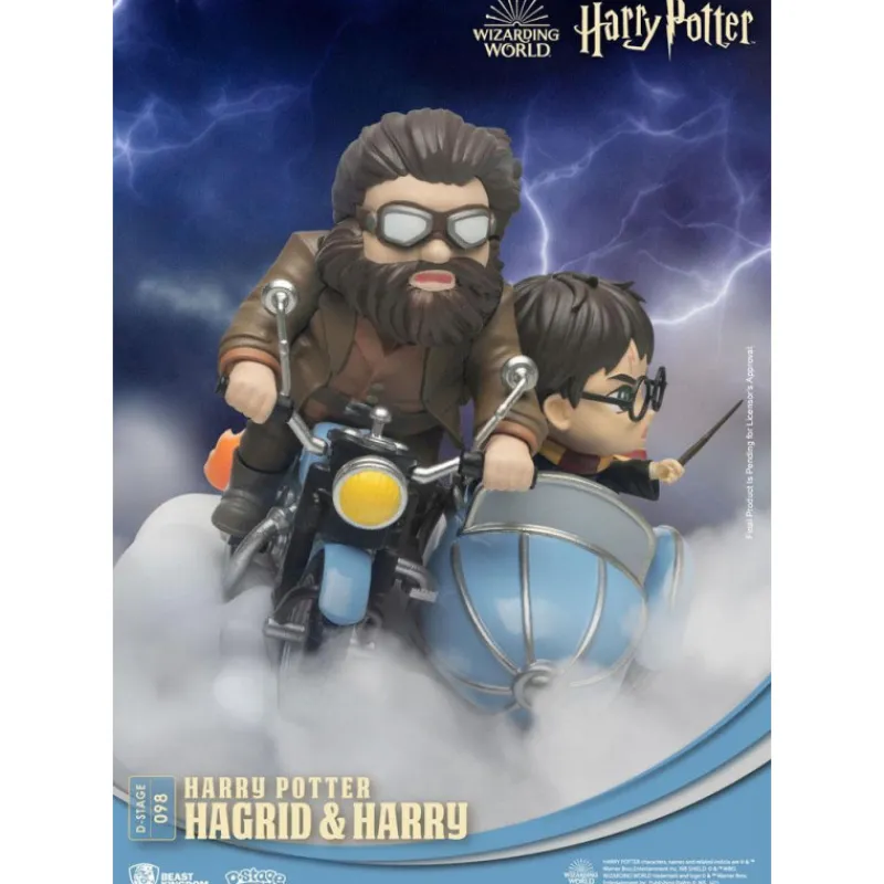 Beast Kingdom Figuras Harry Potter^Diorama Harry Potter D-Stage Hagrid y Harry 15 cm