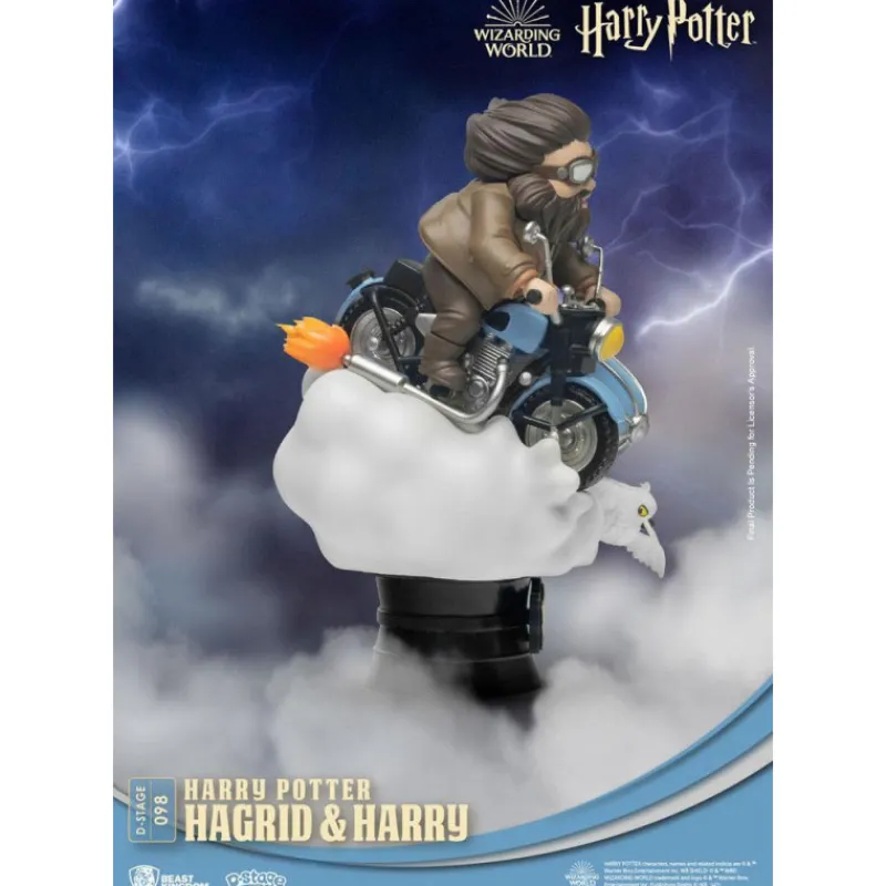 Beast Kingdom Figuras Harry Potter^Diorama Harry Potter D-Stage Hagrid y Harry 15 cm