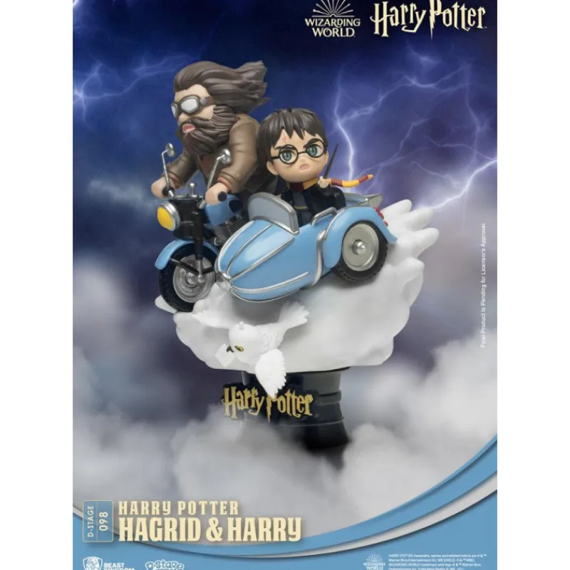 Beast Kingdom Figuras Harry Potter^Diorama Harry Potter D-Stage Hagrid y Harry 15 cm
