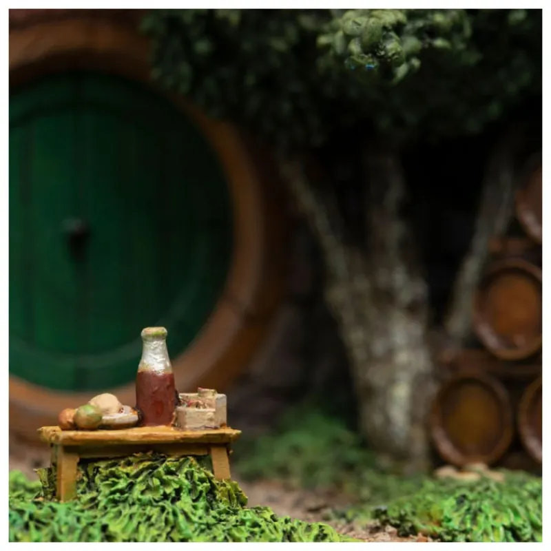 Best Diorama Hobbit Hole - 15 Gardens Smial 14,5 X 8 Cm El Hobbit: Un Viaje Inesperado Figuras El Señor De Los Anillos
