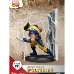 Hot Diorama PVC D-Stage Lobezno 16cm Marvel Superhéroes Marvel|Coleccionismo Marvel