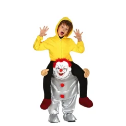 Disfrazzes Disfraces Infantiles|Disfraces Halloween Niño^Disfraz a hombros de Payaso del miedo para niños