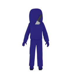 Best Disfraz Among Us Azul para niños Disfraces Infantiles|Disfraces Videojuegos