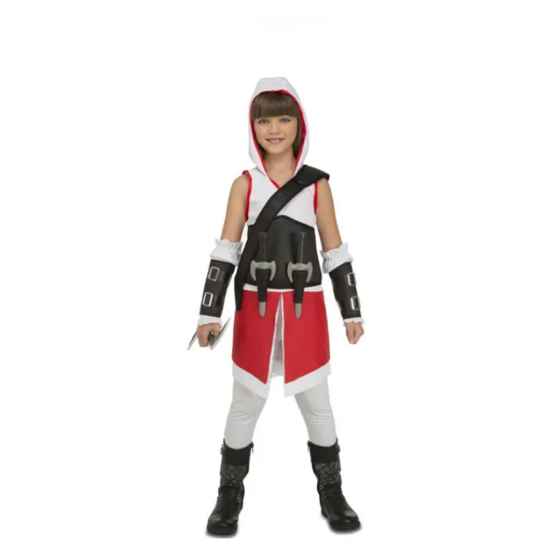 Disfrazzes Disfraces Infantiles|Disfraces Videojuegos^Disfraz Assassin's Creed blanco para niña
