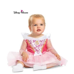 Disfrazzes Disfraces Infantiles|Disfraces Disney^Disfraz Clásico de Aurora Disney Bella Durmiente para Bebé