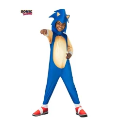 Hot Disfraz Clásico de Sonic the Hedgehog para Niños con Máscara Disfraces Infantiles|Disfraces Videojuegos