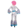 Hot Disfraz de Abba Woman plateado para mujer Mujer Disfraces Mujer|Disfraces De Música