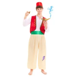 Hombre Disfrazzes Disfraces Hombre|Disfraces Disney^Disfraz de Aladino para Hombre
