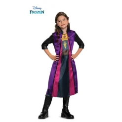 Disfrazzes Disfraces Infantiles|Disfraces Disney^Disfraz de Anna Viajera Disney Básico plus para niña