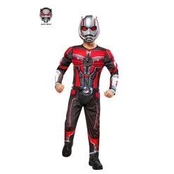 Hot Disfraz de Antman Los Vengadores Musculoso con Máscara Deluxe para Niño Disfraces Infantiles|Disfraces Marvel