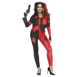 Mujer Disfrazzes Disfraces Mujer|Disfraces Halloween Mujer^Disfraz de Arlequina Peligrosa Villana para mujer