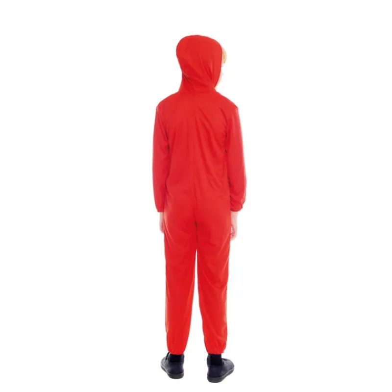 Disfrazzes Disfraces Infantiles|Disfraces Series^Disfraz de Atracador uniforme rojo para niños