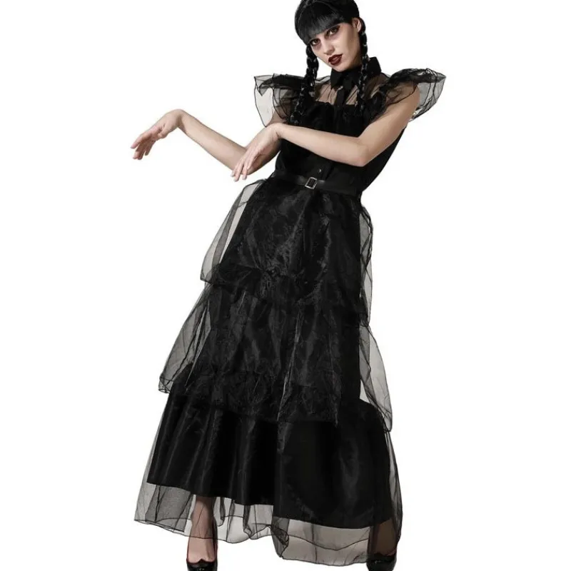 Mujer Disfrazzes Disfraces Mujer|Disfraces Series^Disfraz de Baile de Niña Siniestra