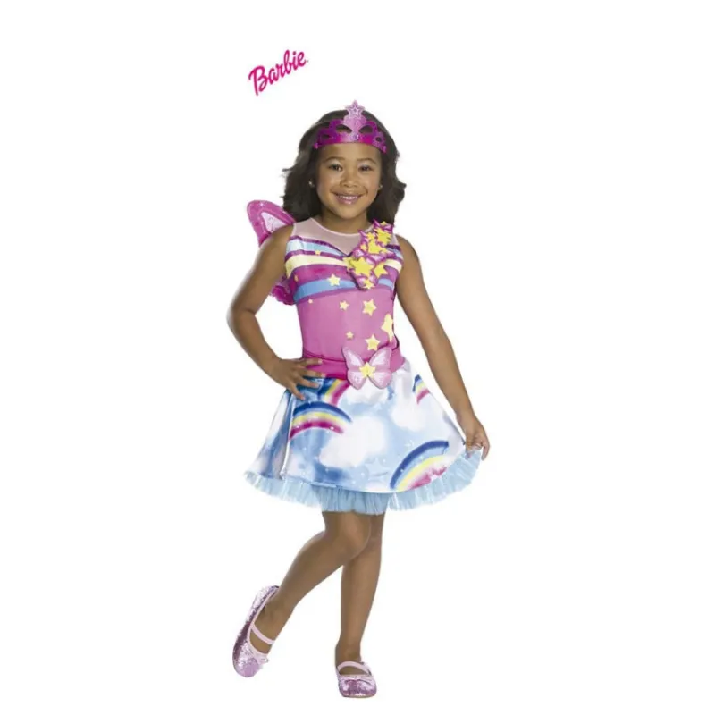 Disfrazzes Disfraces Infantiles|Disfraces Kawaii Y Divertidos^Disfraz de Barbie Dreamtopia Arcoíris y Estrellas para Niña