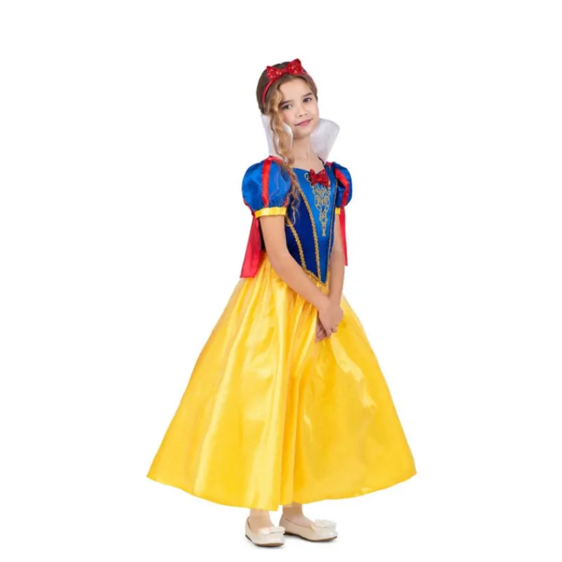 Disfrazzes Disfraces Infantiles|Disfraces Disney^Disfraz de Blancanieves para Niña con Diadema y Capa