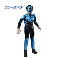 Disfraz de Blue Beetle de DC Comics Musculoso para Niños Disfraces Infantiles|Disfraces Dc