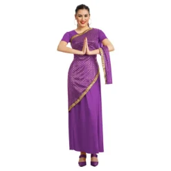 Clearance Disfraz de Bollywood Morado para Mujer Mujer Disfraces Mujer|Disfraces Cine