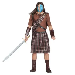 Hombre Disfrazzes Disfraces Hombre|Disfraces Cine^Disfraz de Braveheart para hombre