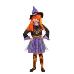 Disfrazzes Disfraces Infantiles|Disfraces Halloween Niña^Disfraz de Bruja Abracadabra para niña