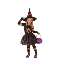 Sale Disfraz de Bruja Calabaza para niña y bebé Disfraces Infantiles|Disfraces Halloween Bebés