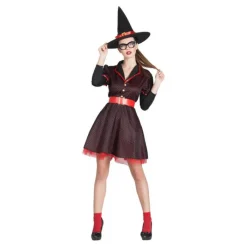 Mujer Disfrazzes Disfraces Mujer|Disfraces Halloween Mujer^Disfraz de Bruja con Topos para mujer