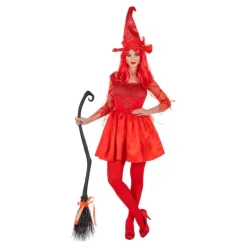 Disfraz de Bruja Roja para mujer Mujer Disfraces Mujer|Disfraces Halloween Mujer